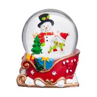 Globo Decorativo Bosque Natalino Boneco de Neve 9 CM - Home Style - 2