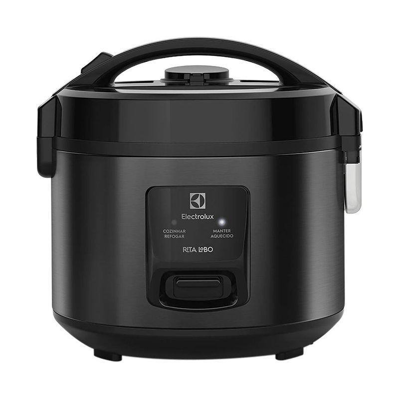 Panela de Arroz Eletrica Electrolux 2L Preta Efficient Visor Glass por Rita Lobo ERC10 - 1