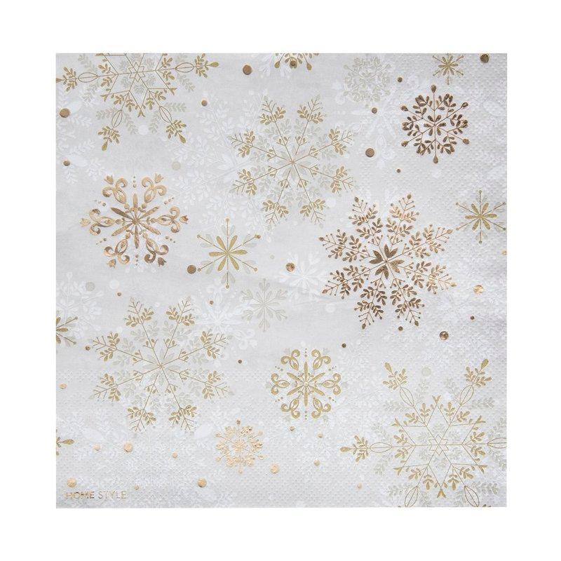 GUARDANAPO DESCARTAVEL NATAL FLOKI 16,5 CM SAZ HOME STYLE - 1