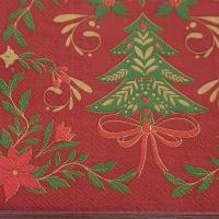 Guardanapo Descartável Home Style Natal Folk 16,5 cm x 16,5 cm - 2