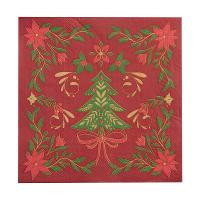 Guardanapo Descartável Home Style Natal Folk 16,5 cm x 16,5 cm - 3