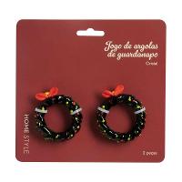 Jogo de Argola de Guardanapo Home Style Natal Cristal - 3