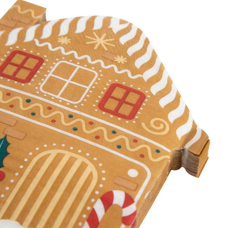 Guardanapo Descartável Home Style Natal Cookies 33 cm x 33 cm - 2