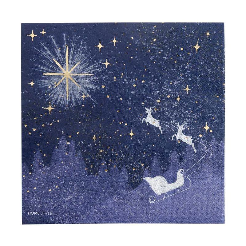 Guardanapo Descartável Home Style Natal Star 16,5 cm x 16,5 cm - 3