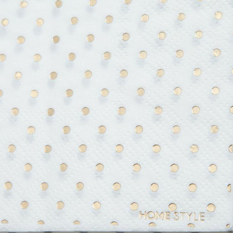 Guardanapo Descartável Home Style Natal Dots 12,5 cm - 2