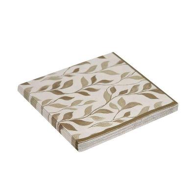 GUARDANAPO DESCARTAVEL FOLIAGE 20PCS NTCS HOME STYLE:VERDE