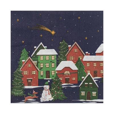 GUARDANAPO DESCARTAVEL NATAL VILAREJO 20PCS SAZ HOME STYLE