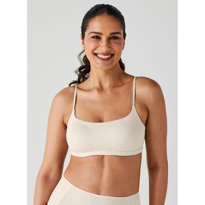 Sutiã Sutop® de Alcinha com Bojo sem Aro Canelado Sport Deluxe Tailored 51420