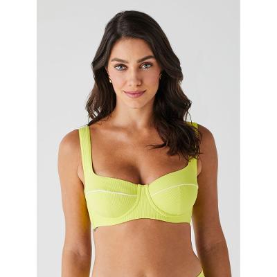 Sutiã com Bojo com Aro Canelado Lift Balconet Sport Deluxe Tailored 51423