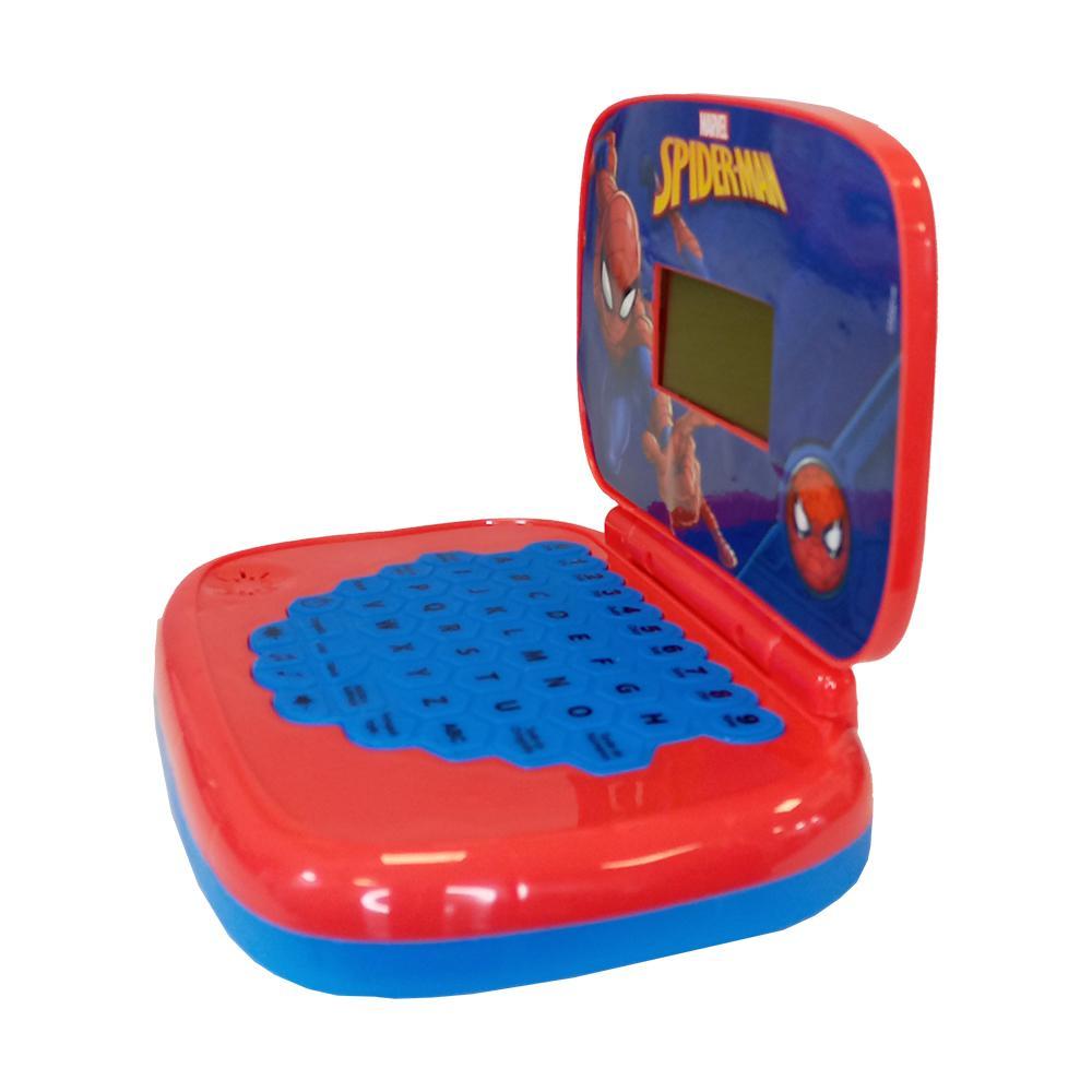 Kit Homem-Aranha - Laptop Infantil Bilíngue + 5 Mini Veiculos Pull Back - 5