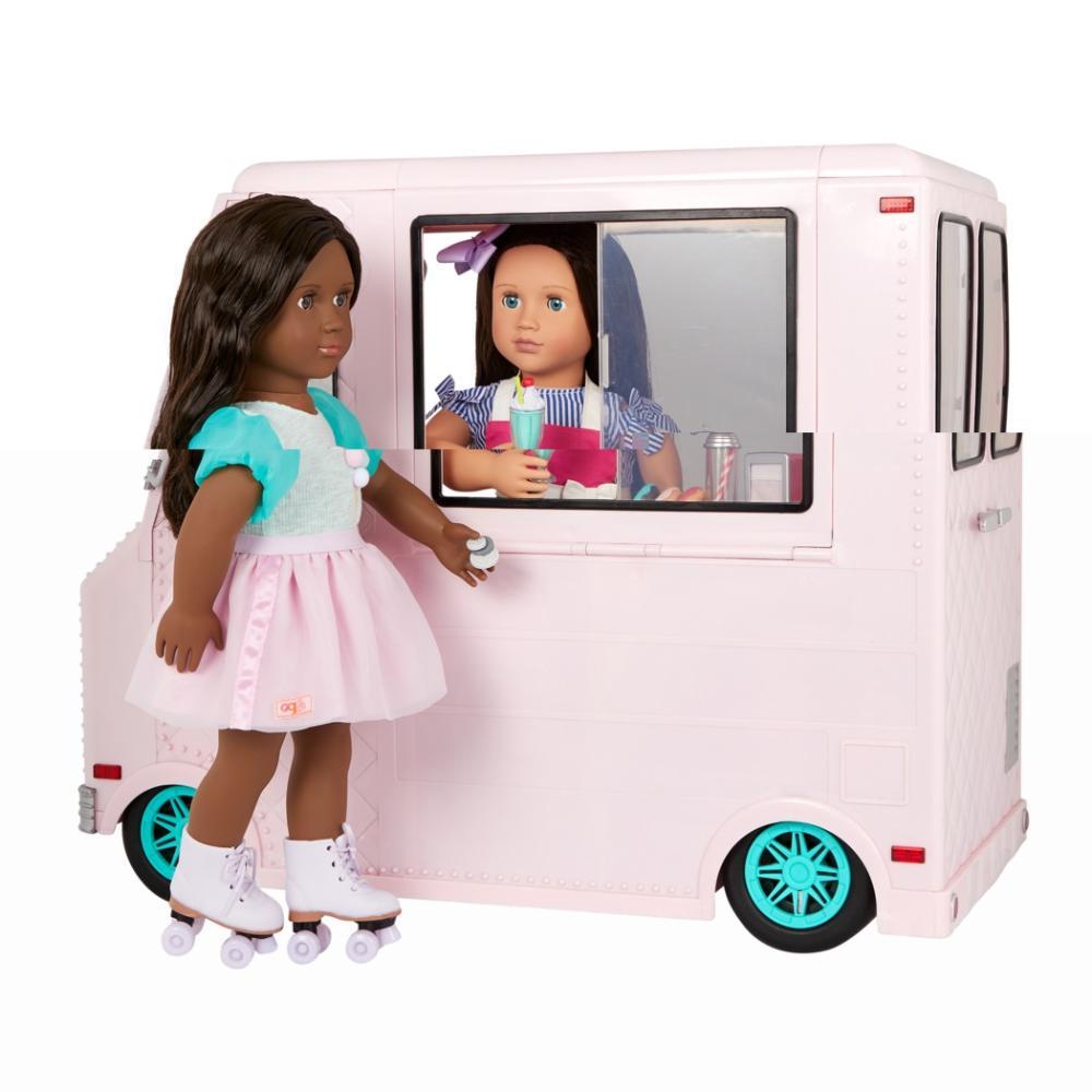 Caminhão de Sorvete Rosa - Our Generation - 4