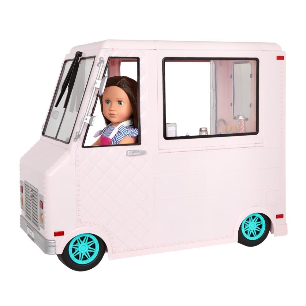 Caminhão de Sorvete Rosa - Our Generation - 10