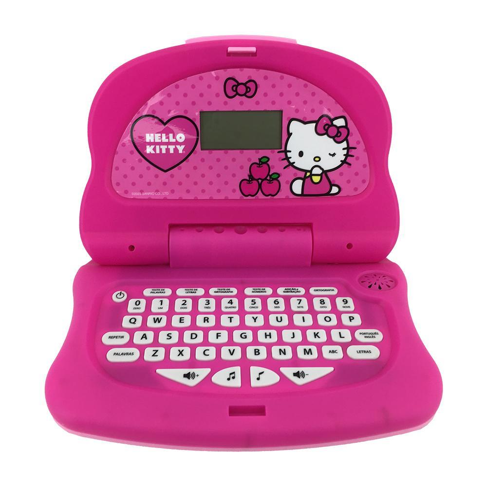 Laptop Infantil Educativo Candide Hello Kitty Tech Bilíngue - 1