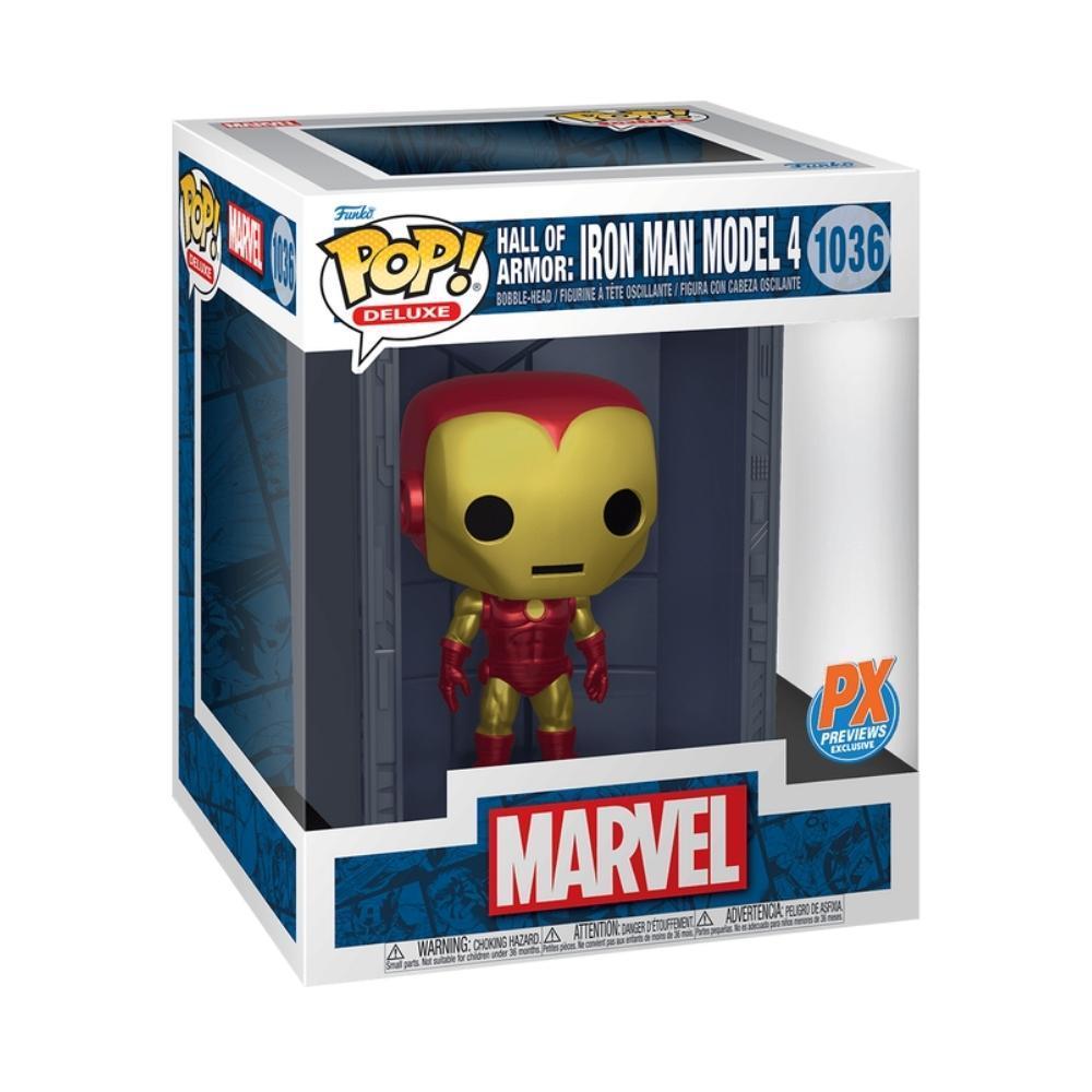 Boneco Funko POP! Deluxe Marvel - Homem de Ferro Traje 4 - 2