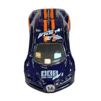Mini Veículos Die Cast Garagem S.A. - Esportivo Azul/Laranja - 3