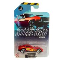 Mini Veículos Die Cast Garagem S.A. - Corrida Vermelho e Amarelo - 2