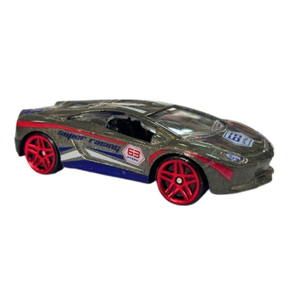 Mini Veículos Die Cast Garagem S.A. - Corrida Cinza - 1