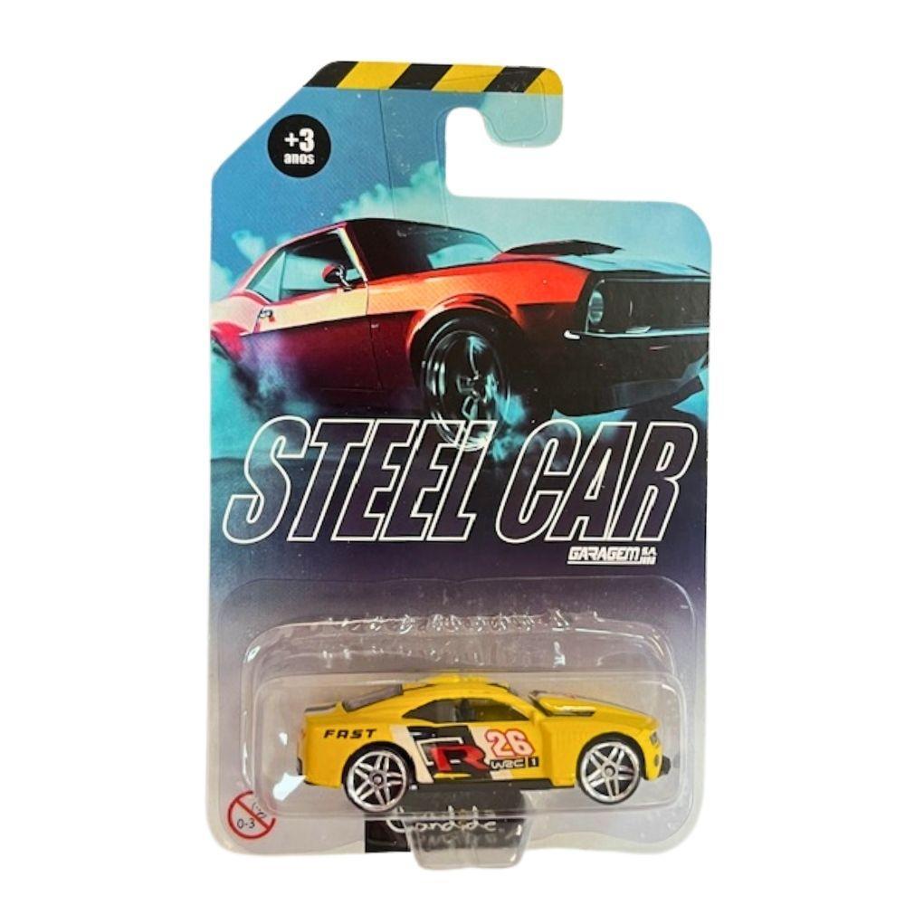 Mini Veículos Die Cast Garagem S.A. - Esportivo Amarelo - 2