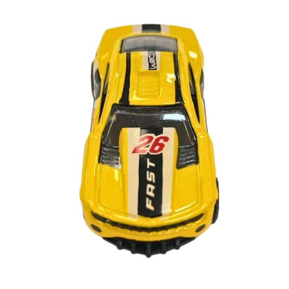 Mini Veículos Die Cast Garagem S.A. - Esportivo Amarelo - 3