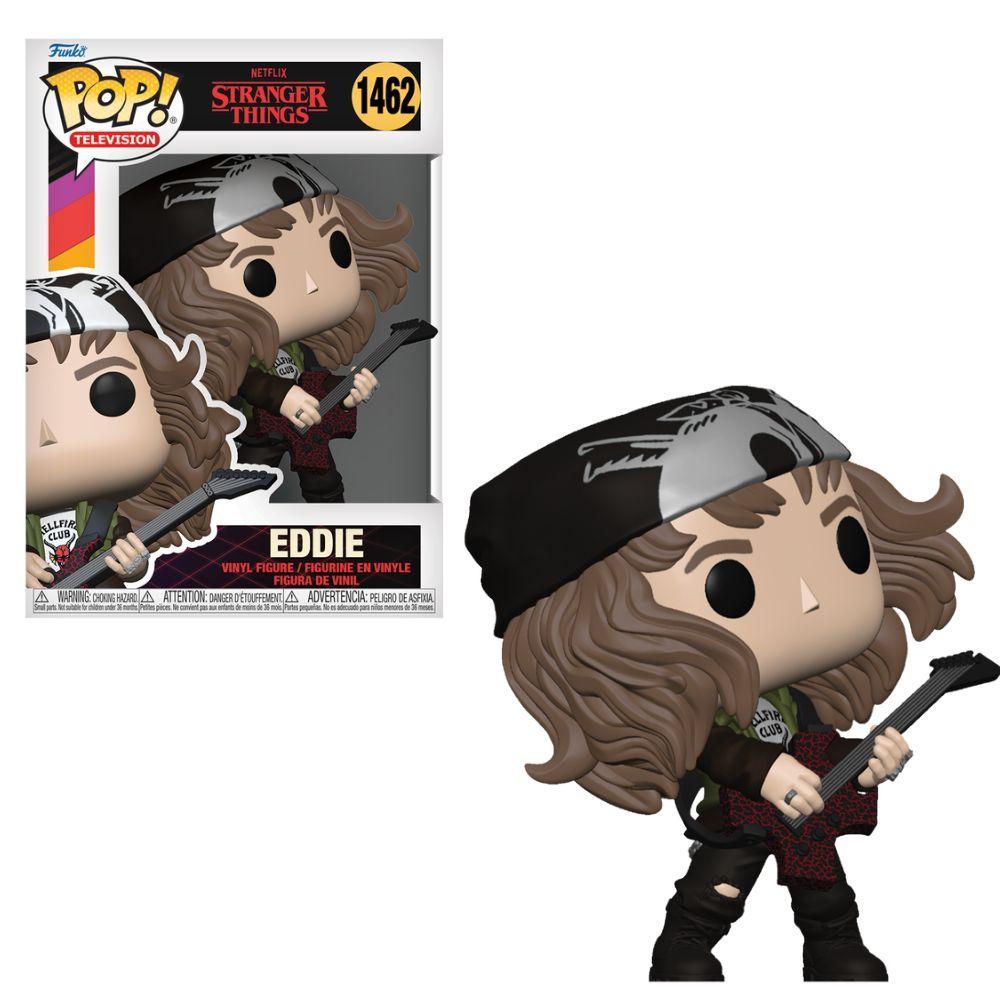 Boneco Funko POP! Stranger Things - Hunter Eddie com Guitarra​​ - 1