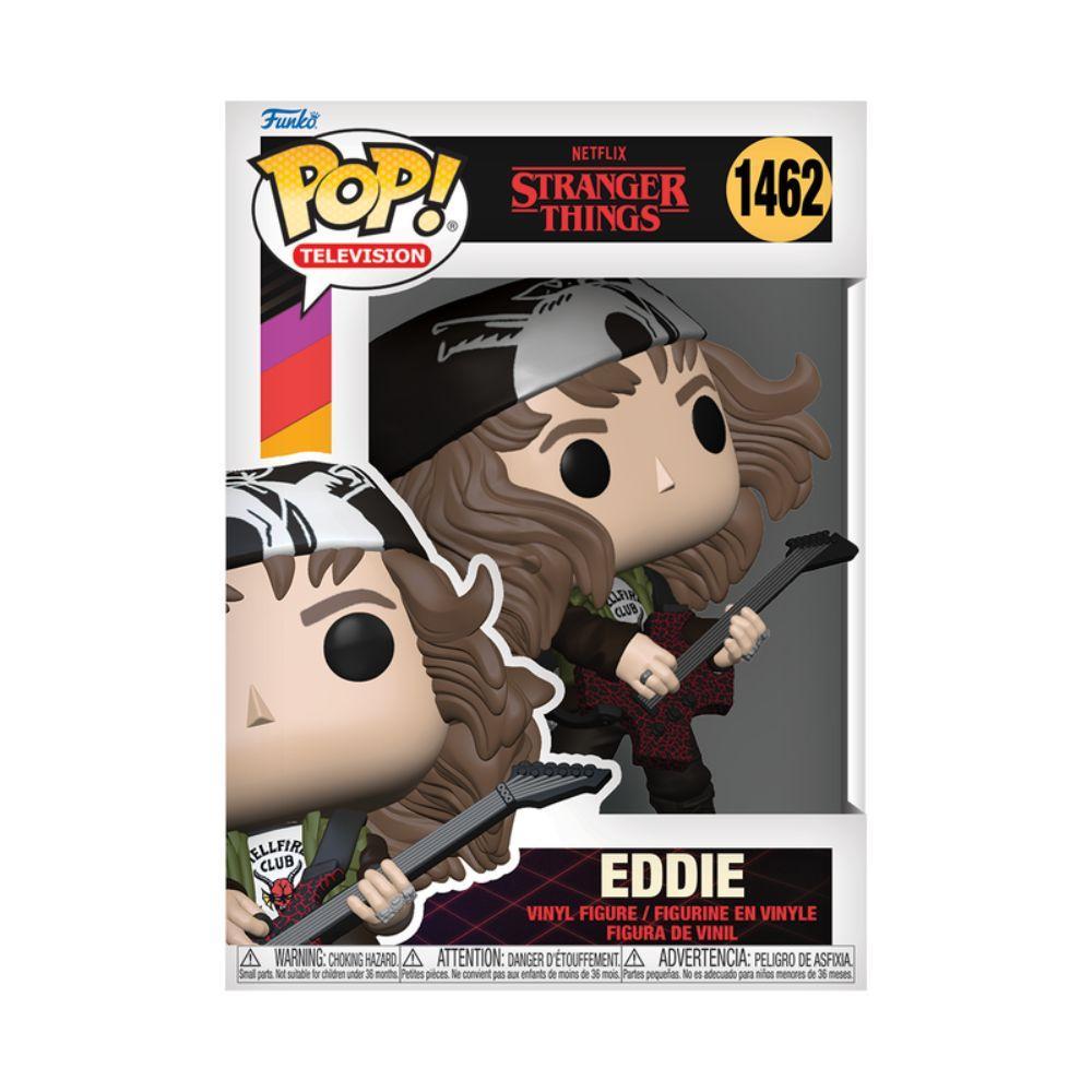 Boneco Funko POP! Stranger Things - Hunter Eddie com Guitarra​​ - 3