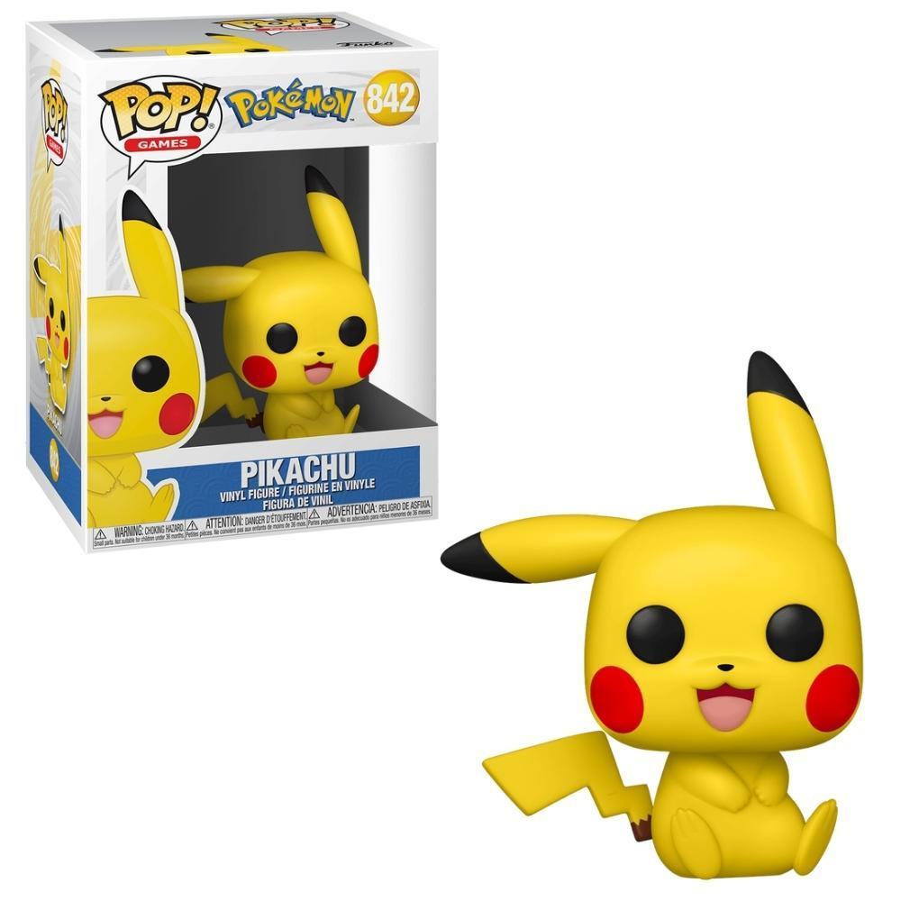 Boneco Funko POP! Pokémon - Pikachu Sitting - 1