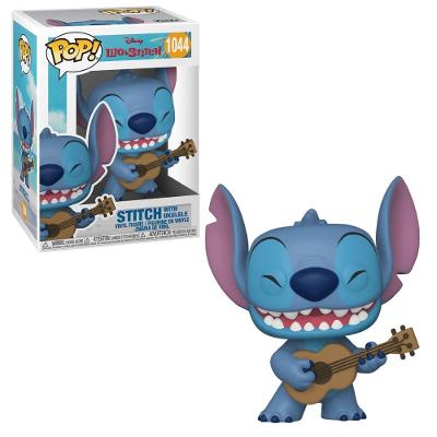 Boneco Funko POP! Disney Lilo & Stitch - Stitch com Ukulele