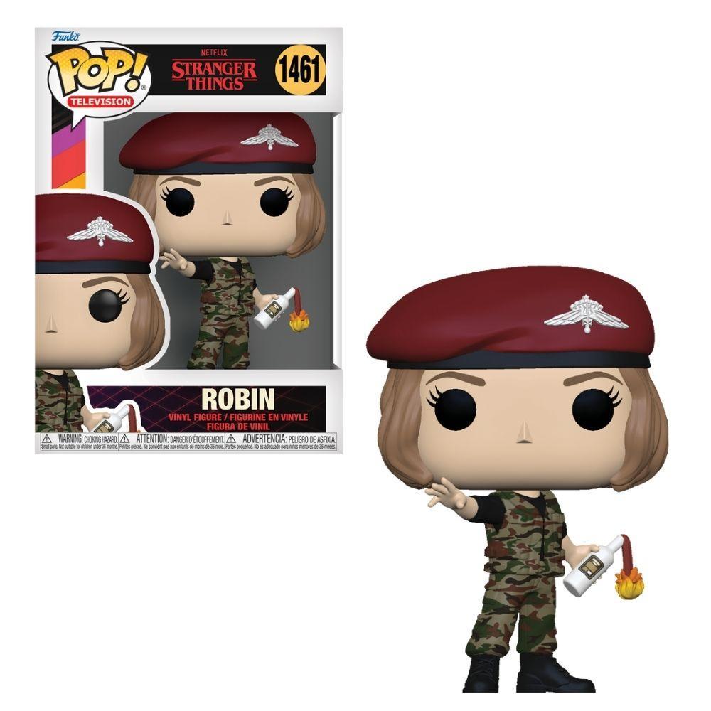 Boneco Funko POP! Stranger Things - Hunter Robin com Bomba - 1