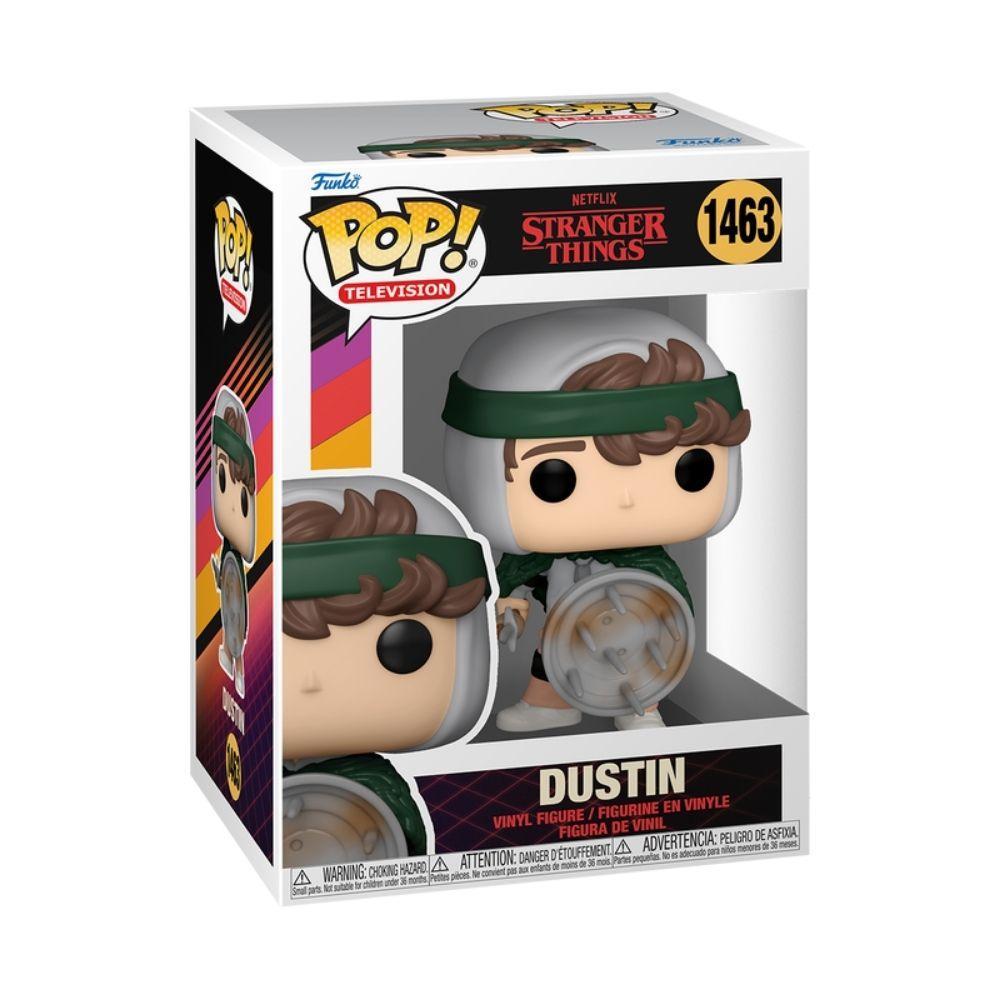 Boneco Funko POP! Stranger Things - Hunter Dustin com Escudo​​ - 2