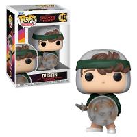 Boneco Funko POP! Stranger Things - Hunter Dustin com Escudo​​ - 1