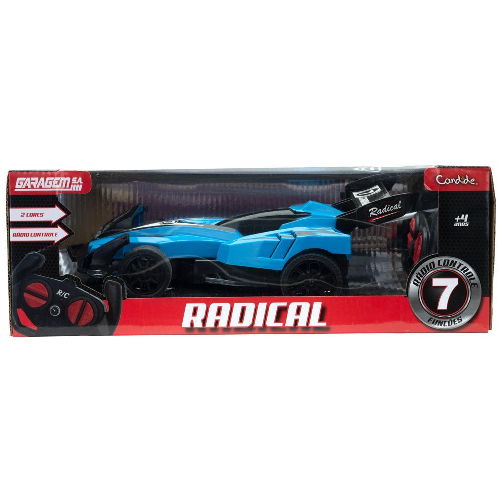 Veículo Controle Remoto 7 Funções Garagem S.A. Radical - Azul - 3