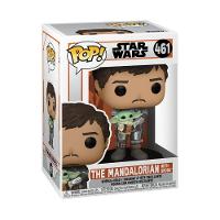 Boneco Funko POP! Star Wars - Mandalorian- Mando com Grogu - 2