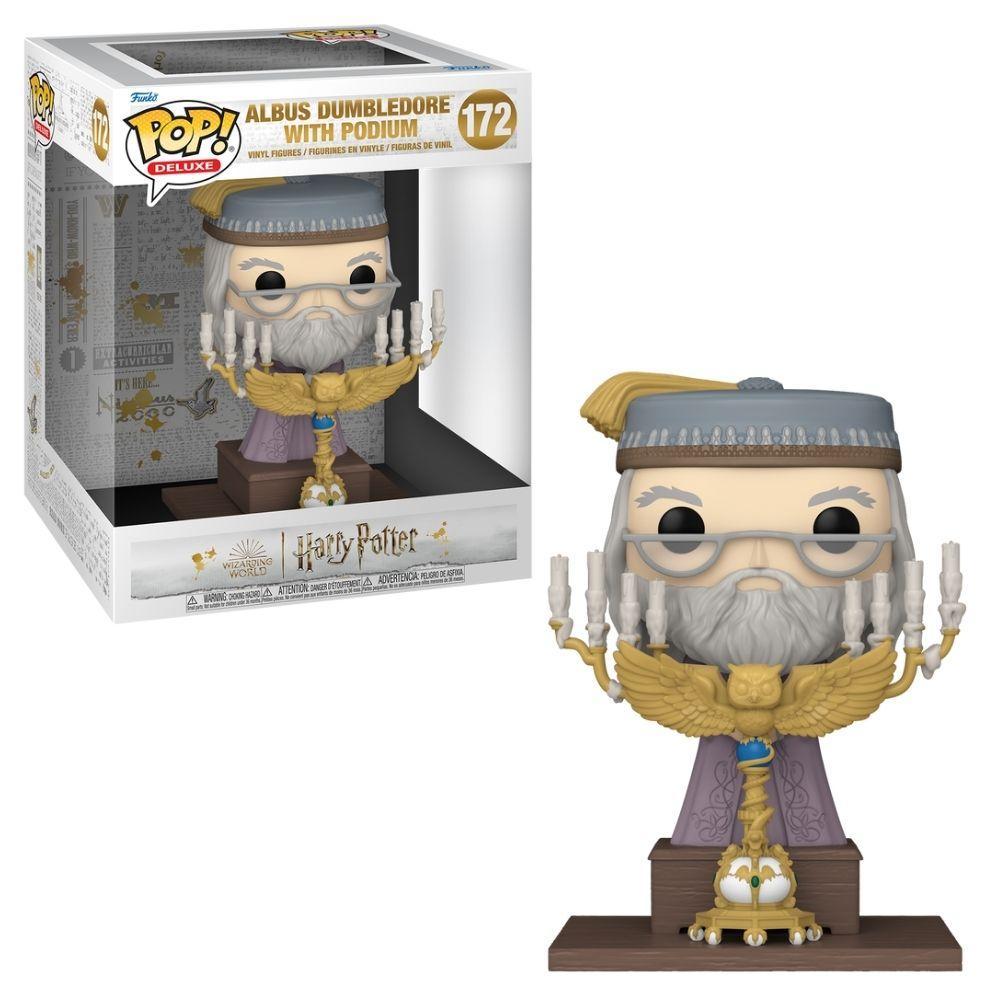 Boneco Funko POP! Deluxe - Harry Potter - Dumbledore no Púlpito - 1