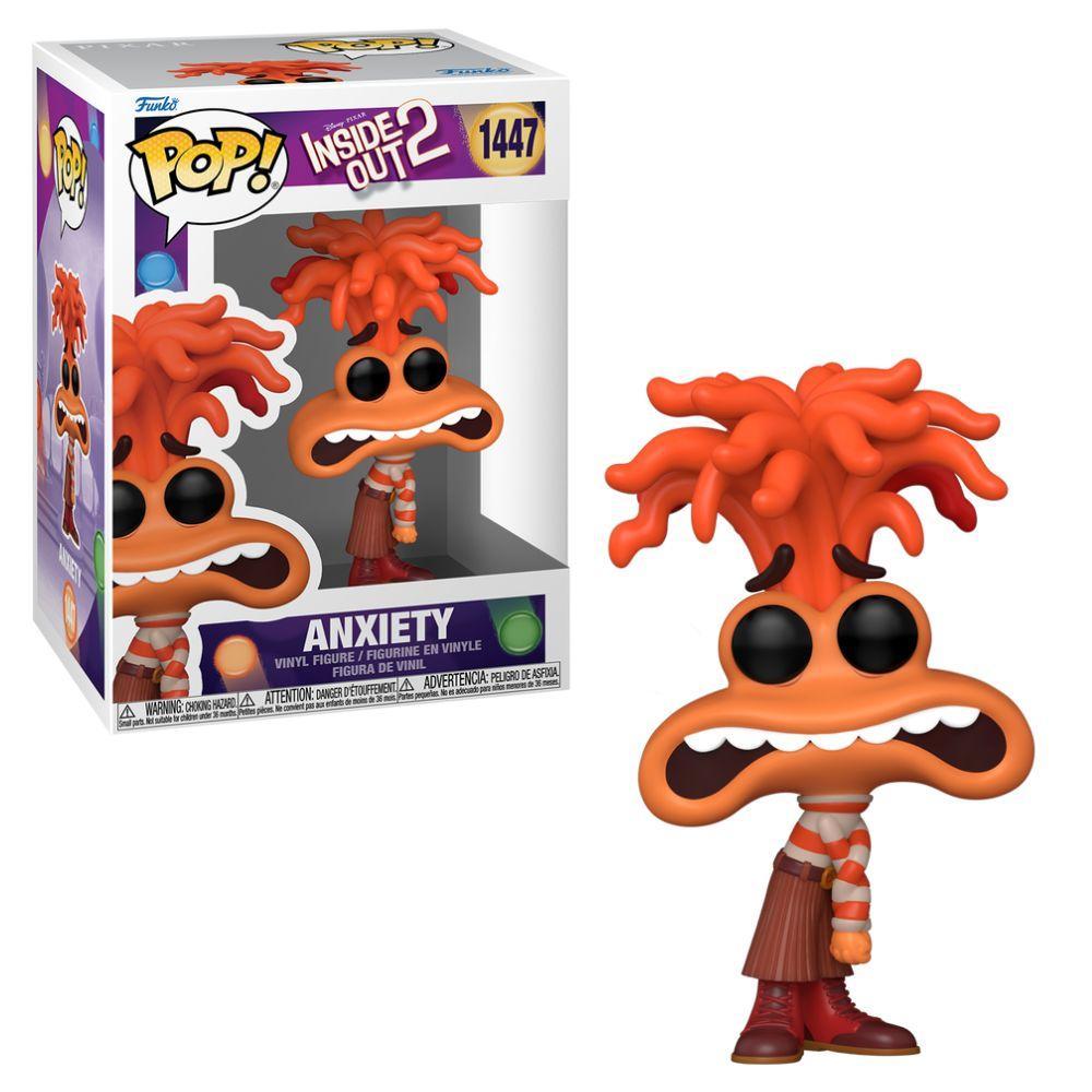 Boneco Funko POP! Disney Divertida Mente 2 - Ansiedade - 1