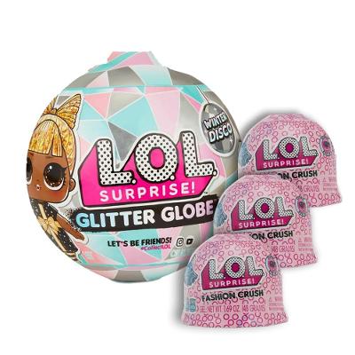 Kit Boneca LOL Surprise! Glitter Globe (8937) + 3 Roupas e Acessórios Fashion Crush (8920)