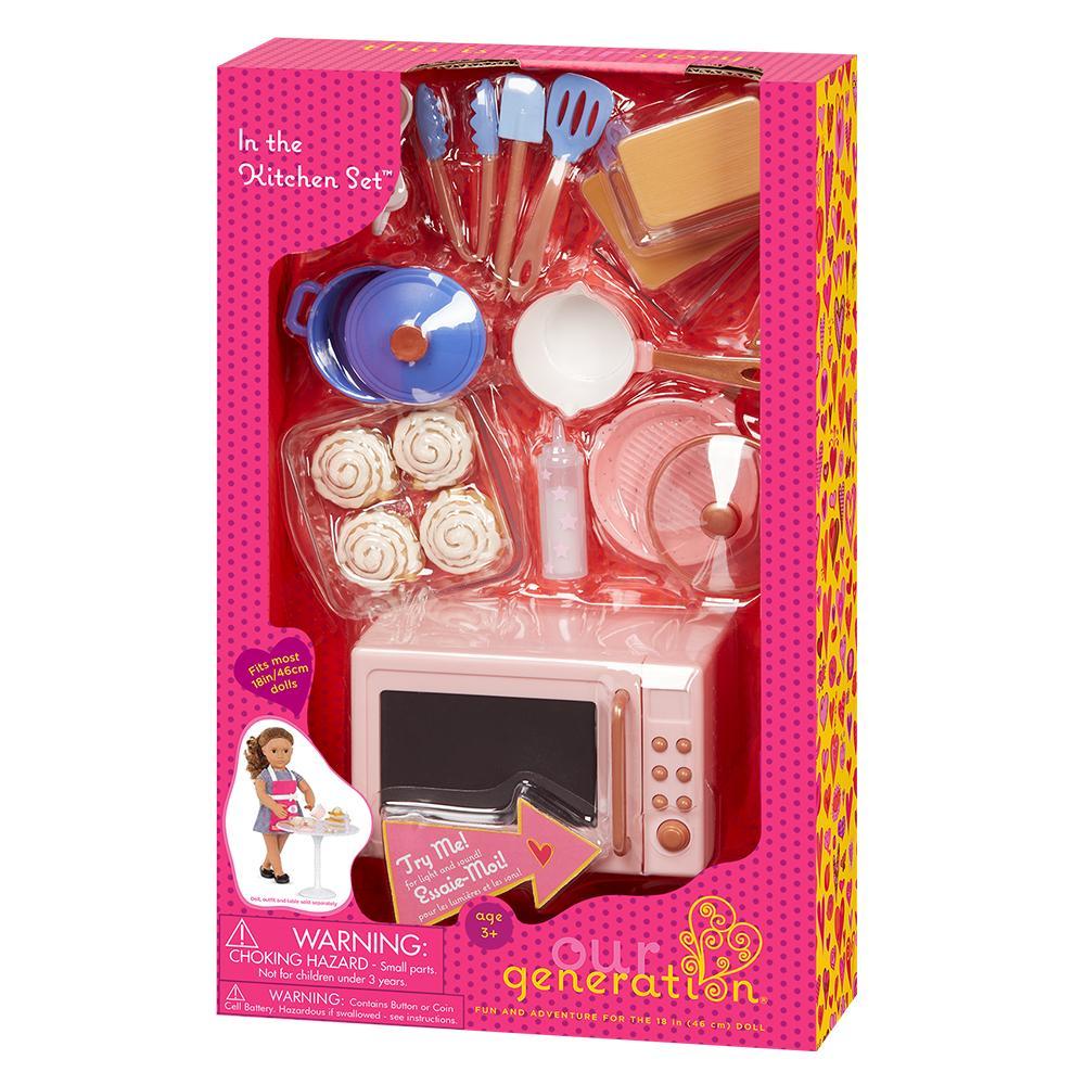 Conjunto de Cozinha com Micro-Ondas - Our Generation - 3