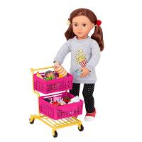 Carrinho De Mercado Com Acessórios - Our Generation - 2