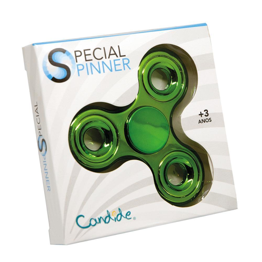 FIDGET SPINNER METALIZADO - SORTIDO - 6
