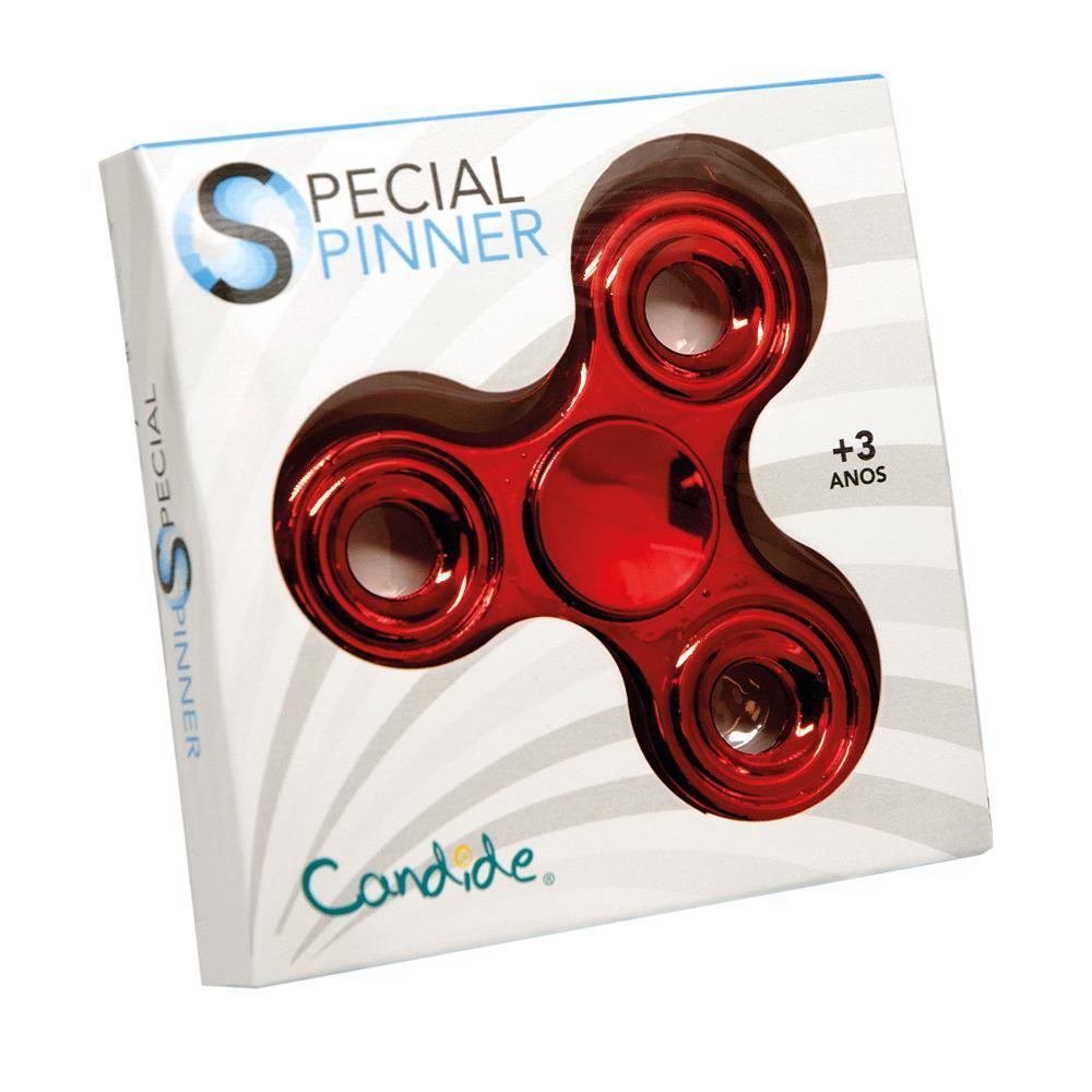 FIDGET SPINNER METALIZADO - SORTIDO - 8