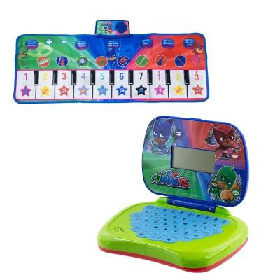 Kit PJ Masks - Laptop Infantil Bilíngue + Tapete Piano