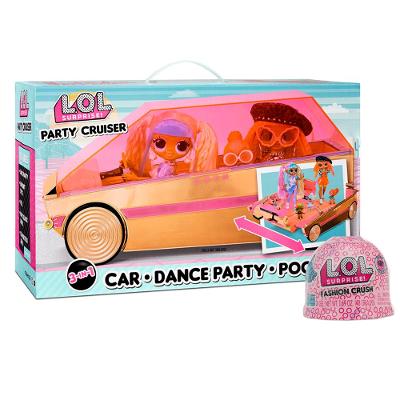 Kit LOL Surprise! - Veículo 3-in-1 Party Cruiser (8985) + Roupa e Acessórios Fashion Crush (8920)