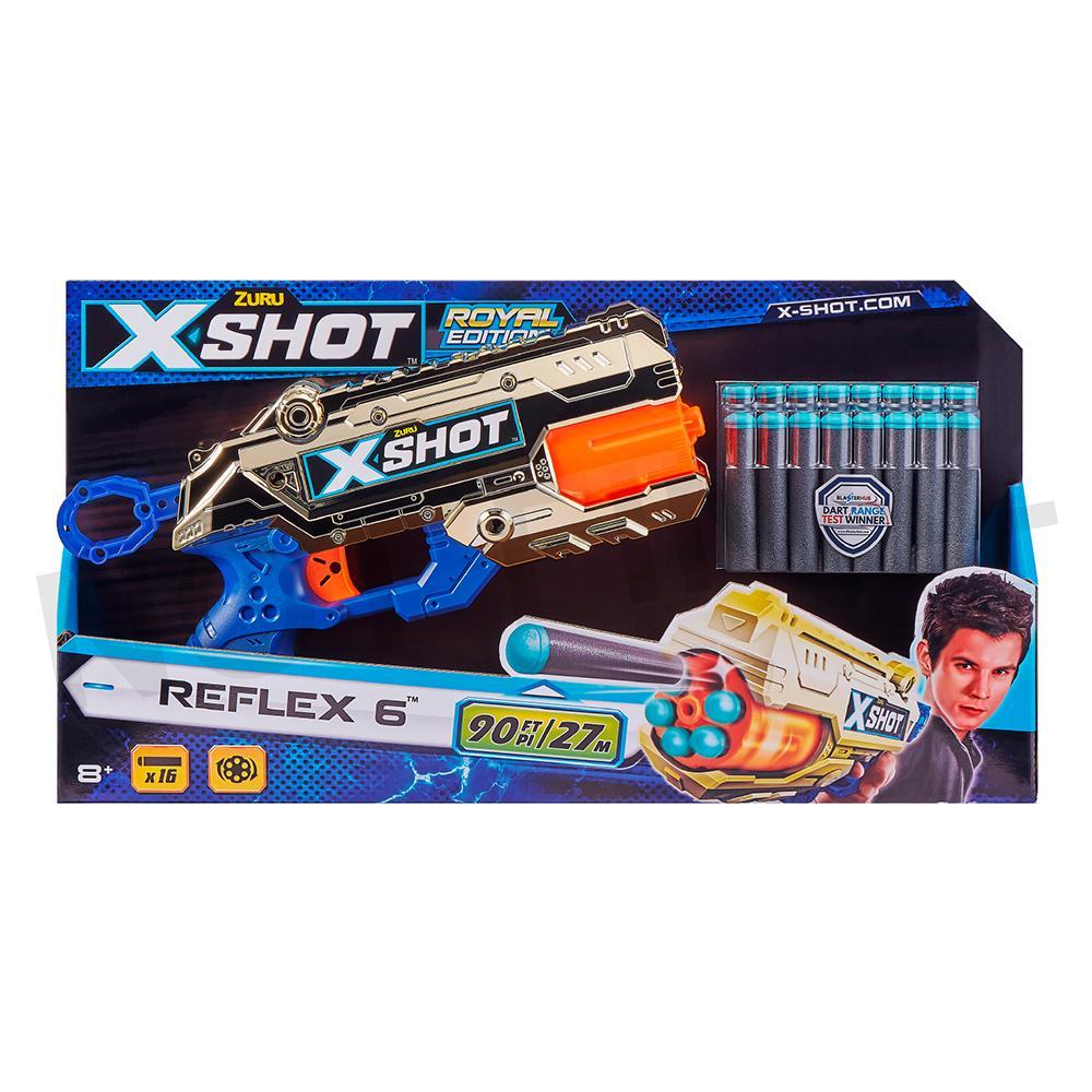 Lançador de Dardos X-Shot - Royale Edition - Reflex 6 - 2