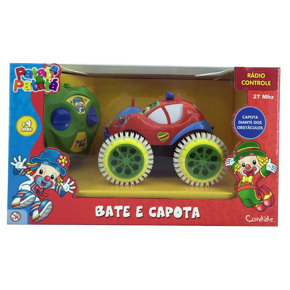 Veiculo Bate e Capota Patati Patatá - 3 fun pilhas - 2