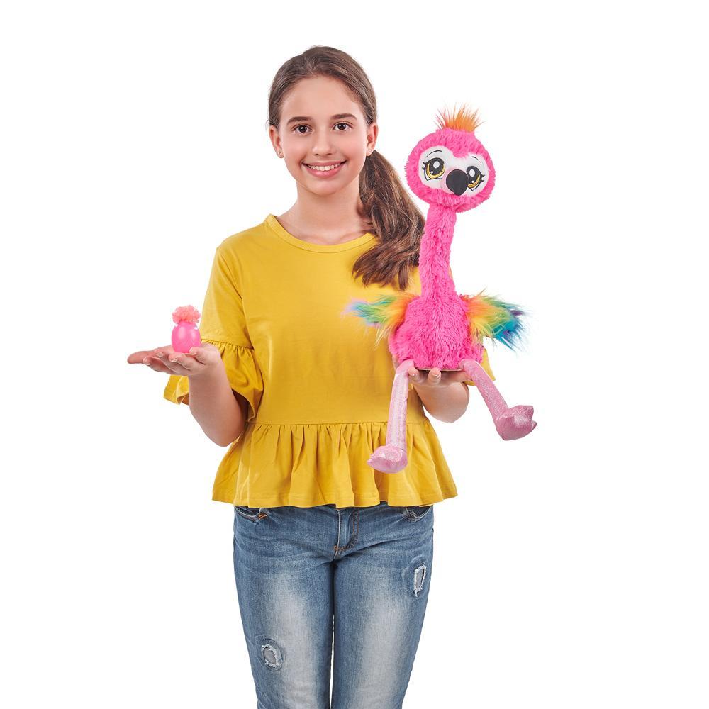 Frankie Flamingo Dançarino - Pelúcia Pets Alive - 7
