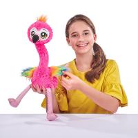 Frankie Flamingo Dançarino - Pelúcia Pets Alive - 5