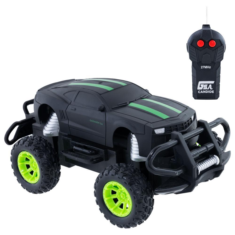 Veículo Controle Remoto Garagem S.A. Kamikaze - Verde - 1