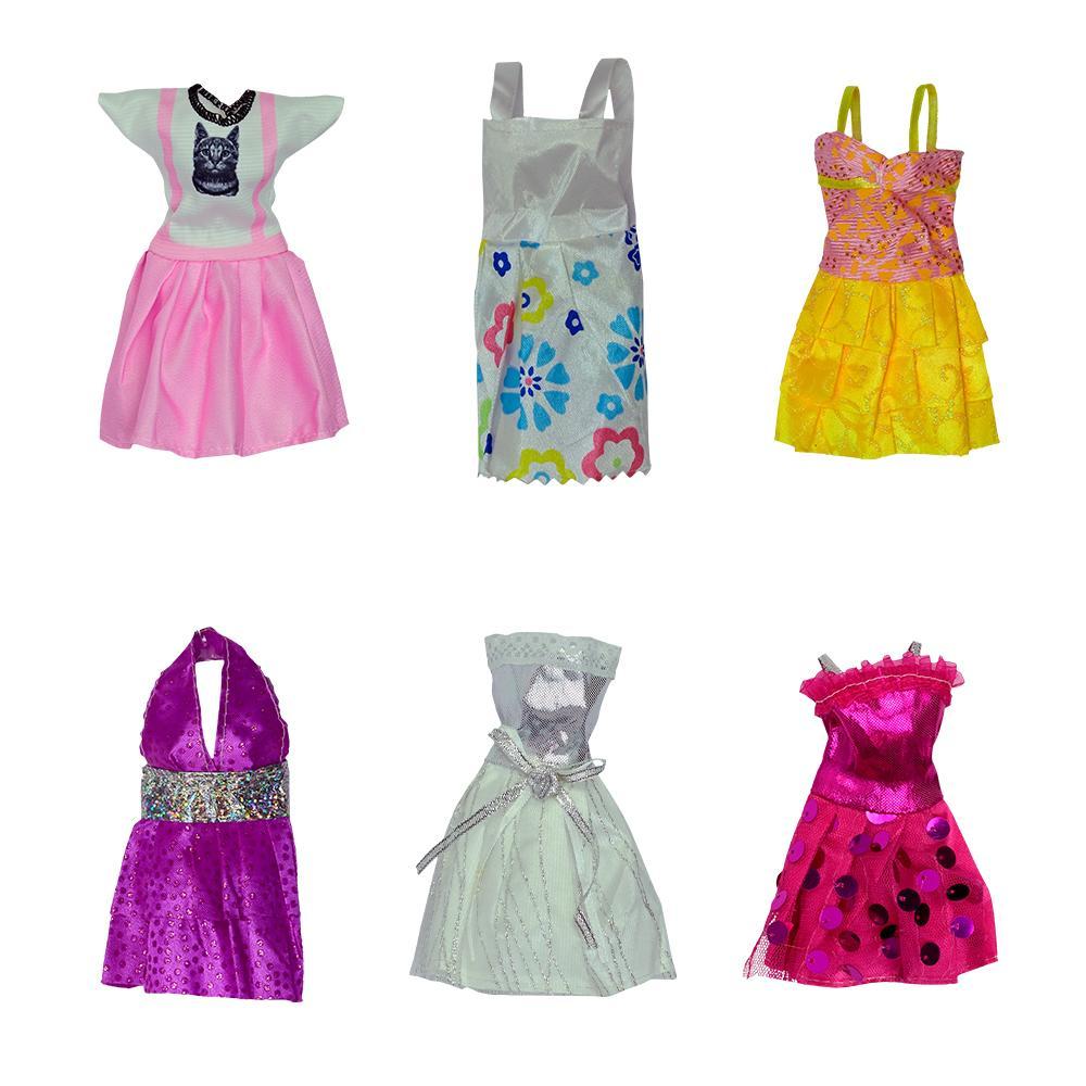 Doll Dress - Kit Com 9 Vestidos e Acessórios Sortidos - 4