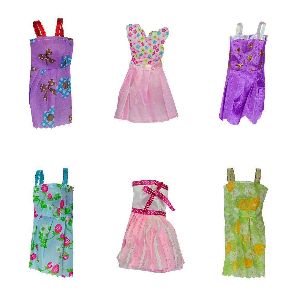 Doll Dress - Kit Com 9 Vestidos e Acessórios Sortidos - 7