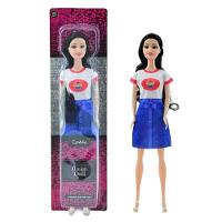 Kit Boneca Dream Doll - Cabelo Preto (2900G) + Kit com 9 Vestidos Sortidos (2920) - 2