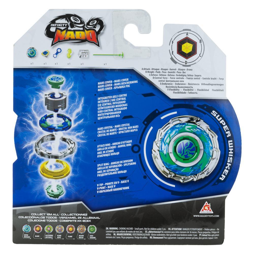 Pião de Batalha Infinity Nado Standard Series - Super Whisker - 3